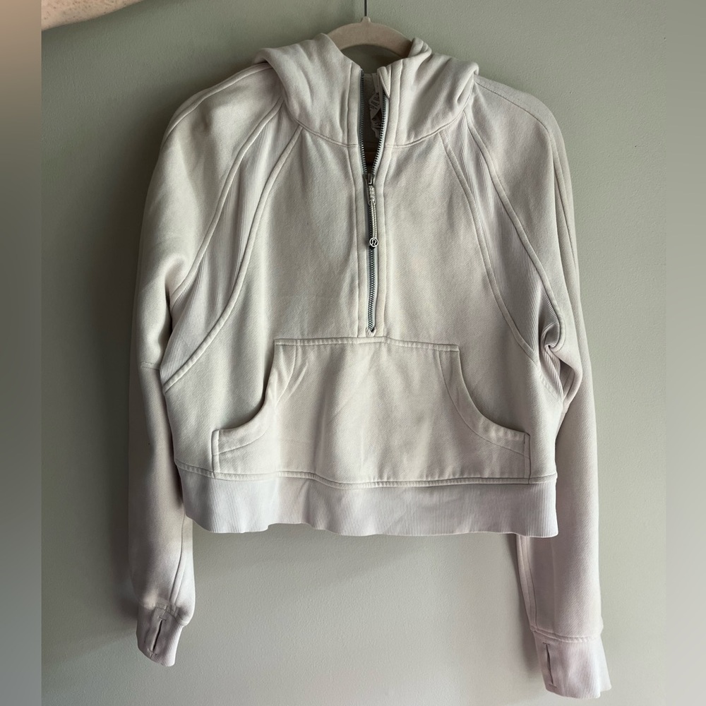 Scuba Oversized Half-Zip Hoodie